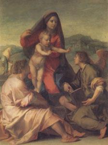 Andrea del Sarto The Madonna of the Stair (san05) oil painting image
